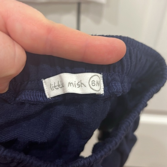 little mish Baseball Short Set - Picture 6 of 11